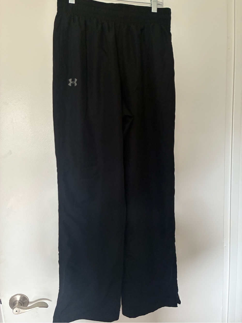 Under Armour Black Men's Athletic pants with Logo
